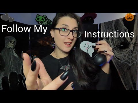 ASMR Follow My Instructions and Focus on Me (Fast Triggers, Anticipatory)