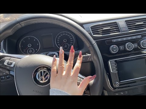 ASMR | CAR TAPPING and Scratching | Volkswagen✨