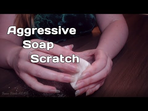 ASMR~ Aggrressive Soap Scratching [Nivea #5]