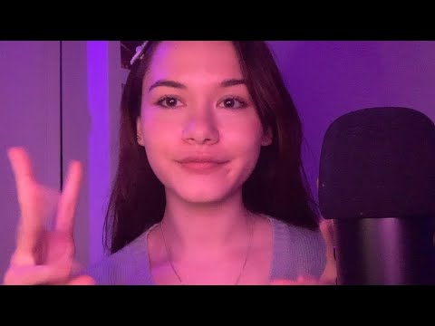 ASMR/ positive affirmations with hand movements