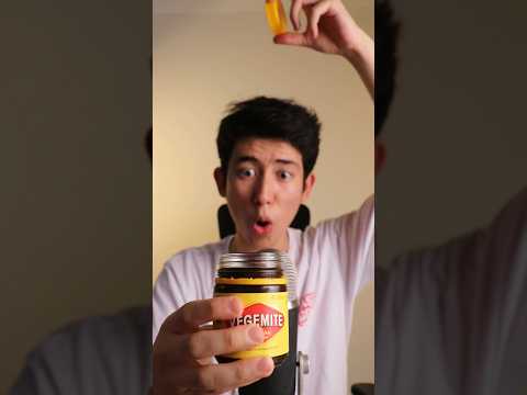 Trying VEGEMITE... 💀🤢 #asmr