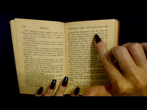 ASMR | SUPER Soft Whispered Reading / Oratory and Conversation