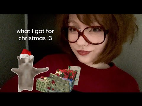 asmr | what i got for christmas 2023 !! | haul, soft spoken rambles