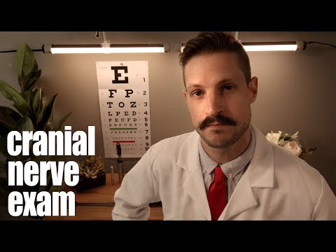 [ASMR] Classic Cranial Nerve Exam | Soft Spoken | Light Triggers Medical Roleplay Doctor