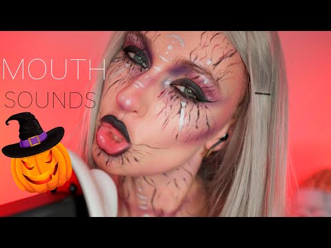 WET Mouth Sounds ASMR | Halloween Mood
