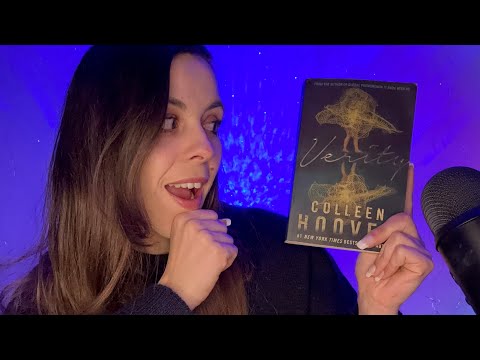 ASMR Let's Read "Verity" Together☁️✨(I'm too scared to read it alone)