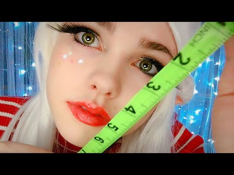 ASMR Measuring You For Your Elf Uniform • Personal Attention • Writing Sounds • Up Close Whispering
