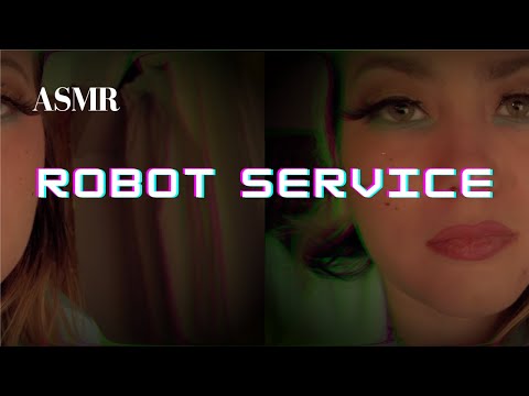 ASMR roleplay ROBOT SERVICE 🛠 (Tu mirada me sigue trigger)