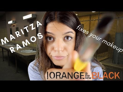ASMR | Maritza Ramos Fixes Your Makeup. (Orange Is The New Black)