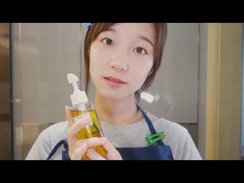 Relaxing Makeup Removing and Skin Care Service💖/ ASMR Beauty Salon Roleplay