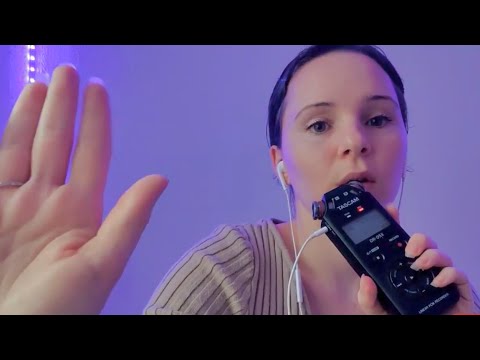 👄Soothing Mouth Sounds & Hand Movements (Visual Triggers) ASMR