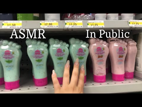 Fast & Aggressive ASMR In Public & Dollarama Haul Tapping & Scratching