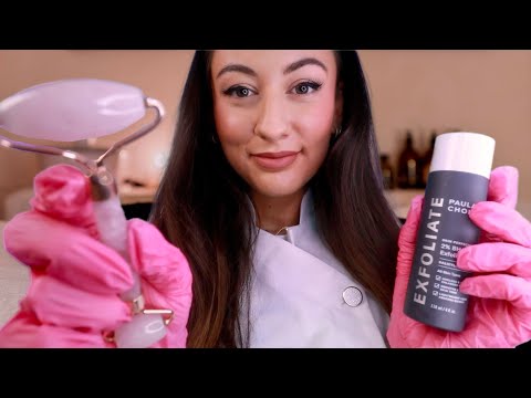 ASMR Resurfacing Spa Facial Treatment 💕 Skincare, Layered Sounds & Personal Attention