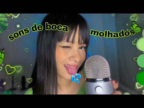 ASMR pra pessoas que gostam muito de SONS DE BOCA  - arrepios garantidos