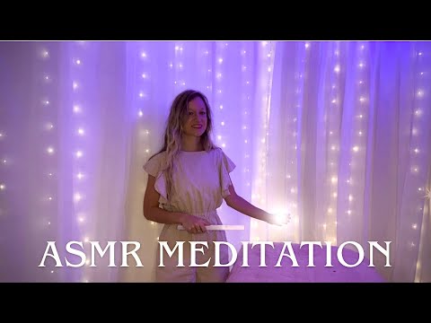 ASMR Reiki Meditation For Deep Sleep 💤 POV Whispered Session ✨