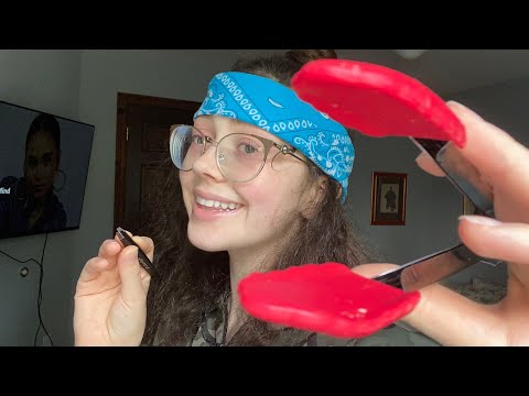 ASMR plucking your negative energy with different tools (personal attention roleplay) (positivity)