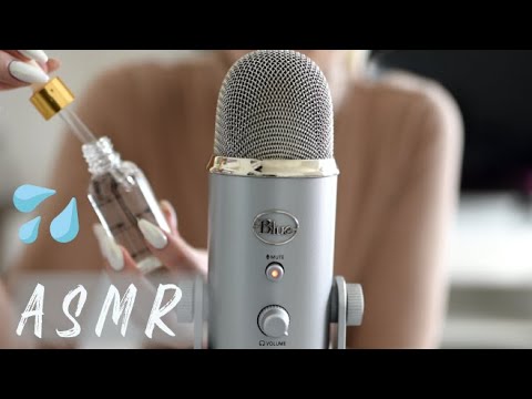 ∼ ASMR ∼ 💧 Water Sounds, Glass, Bottle, Spraying water (on the mic) - no talking 💧