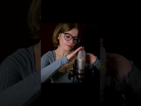 #asmr  tingly plastic wrap over mic