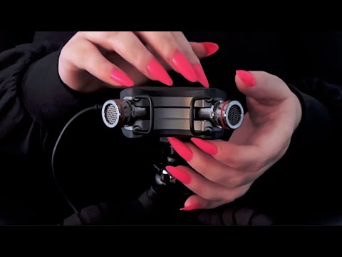 ASMR | Slow Tascam tapping and scratching, ear and brain melting massage, no talking