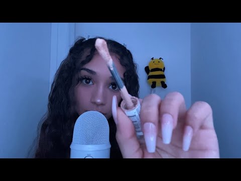 Your Friend Does Your Makeup - ASMR
