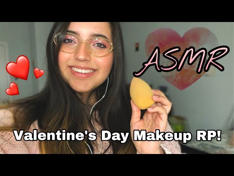 I do your makeup for Valentine’s Day❣️| ASMR Personal Attention RP