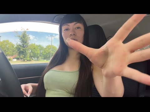 ASMR Fast Hand Movements in My Car | Super Lofi