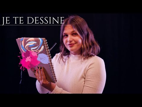 ASMR FRANÇAIS⎪ROLEPLAY : JE TE DESSINE ✏️🎨