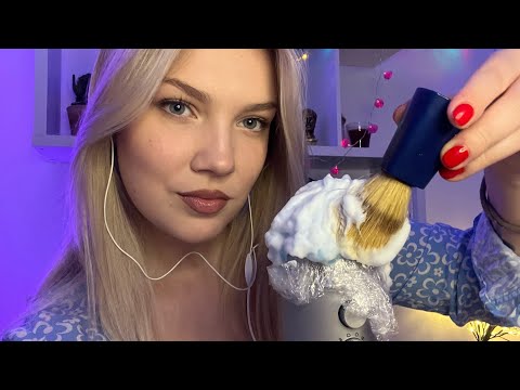 ASMR  Trying Triggers I Never Have Tried Before 🫣 spoon on mic, shaving cream + crinkles