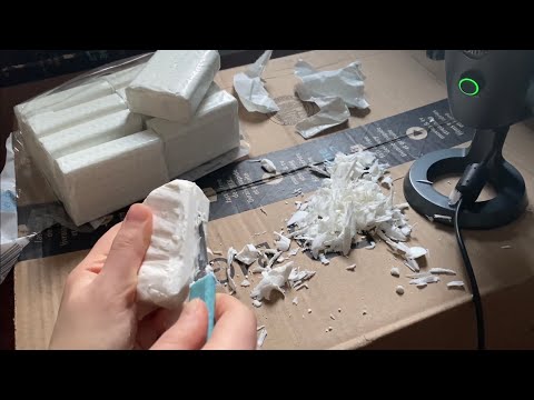 ASMR carving and scratching soap