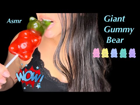 Asmr Worlds Largest Gummy Bear No Talking