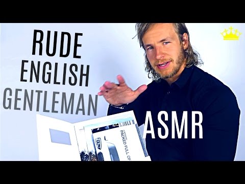 ★ RUDE English Gentleman: Pushy Car Salesman - ASMR ★