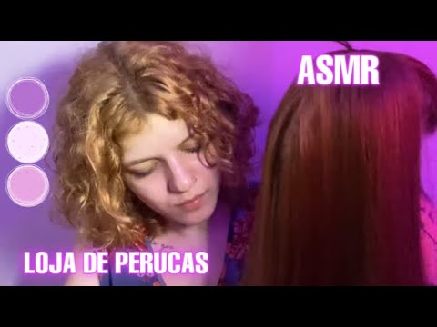 ASMR || LOJA DE PERUCAS || HAIR SOUNDS, PERSONAL ATTENTION, […]