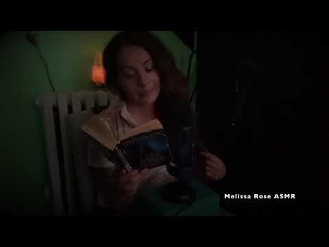 ASMR || Whispered Book Reading in the Dark *LOFI*