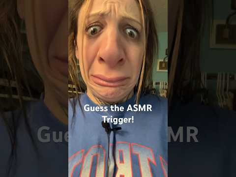 ASMR Guess the ASMR Trigger 💚EASY MODE 💚 #shortsfeed #youtubeshorts