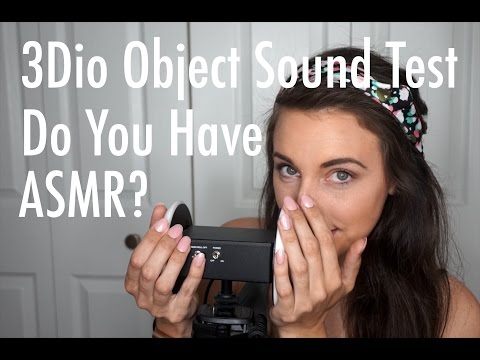 ASMR 3Dio Object Sound Test | Do You Have ASMR?