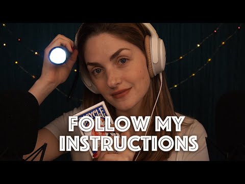 ASMR | A Full Hour of *Follow My Instructions*