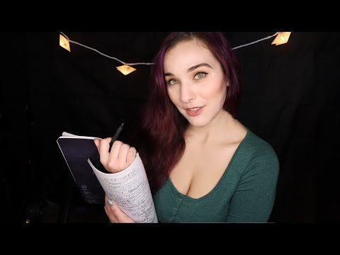 ASMR Asking You Personal Questions