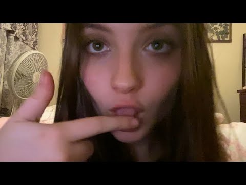 ASMR | ADMIRING, MEASURING, & SPIT PAINTING YOUR FACE 💦🎨