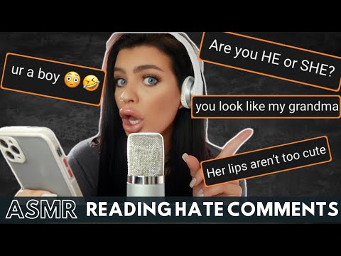 [ASMR] Reading Your Hate Comments 😢❌