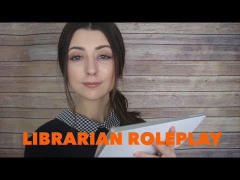 [ASMR] LIBRARIAN ROLEPLAY
