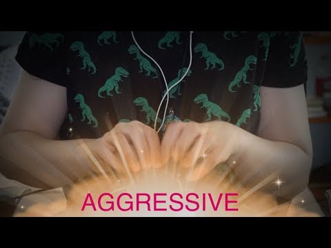 ASMR - AGGRESSIVE mic scratching | intense tingly sounds