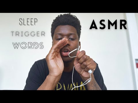 ASMR Lofi Tingly Trigger Words For Deep Sleep #asmr