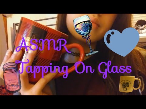 ASMR/Tapping On Glass🍷🥛