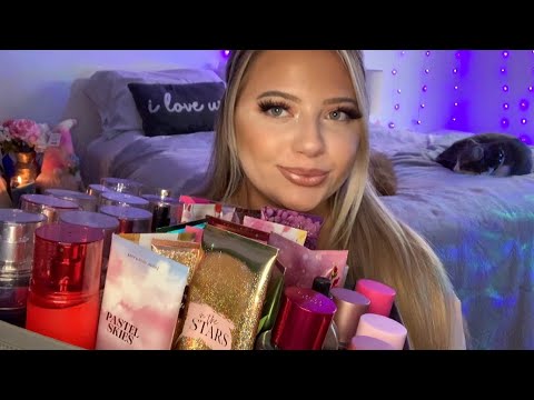 Asmr My Bath & Body Works Collection Part 1 | Tapping & Scratching 💜