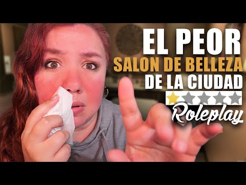 SPA Facial en el PEOR Salon de Belleza de la CIUDAD | ASMR Español | Murmullo Latino