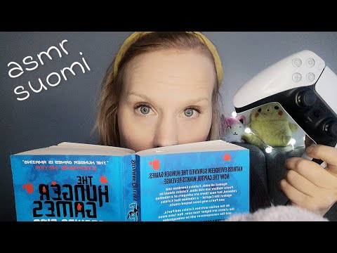 i've been reading and gaming 🎮📘asmr suomi