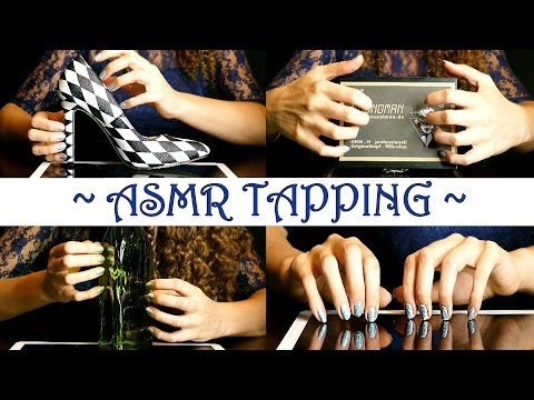 Pretty Nails ASMR Tapping, Mostly No Talking - Close Up For Sleep & Relaxation