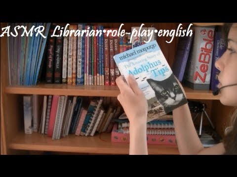 ♥ASMR♥ Librarian•role-play•english