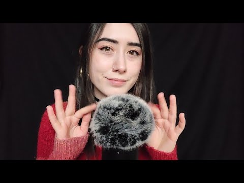 ASMR | Whispered Ramble with Fluffy Mic Sounds