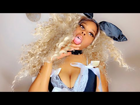 ASMR| POV Your GirlFriend Bunny Want To Spit 💦On You (SFW)* Halloween